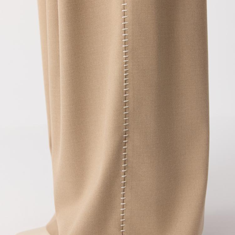 ELLE French Brushed Fashion Design Loose Versatile High Waist Commuter Wide Leg Pants Casual Pants Women Bottoms EK53183