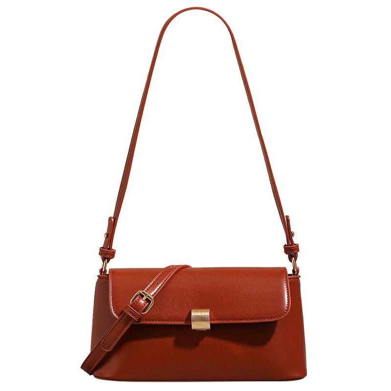 French Niche High End Bag for Women New Fashion Retro One Shoulder Underarm Bag Versatile Crossbody Bag