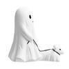 LED Night Lamp Ghost Walking Dog Statue Soft Warm Glow USB Powered Lighted Indoor Figurine Lamp Halloween Decoration