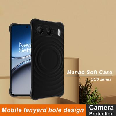 IMAK UC-6 Series for OnePlus Nord 4 TPU Case Water Drop Design Matte Anti-Fingerprint Cover