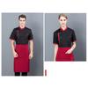 Chef Uniform Unisex Short Sleeves Breathable Comfortable Stand Collar Patch Pocket Jacket Restaurant Kitchen Baker Cook Uniform Shirt Culinary Work