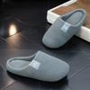 Cozy Plush Slip-On House Slippers for Women Soft Sole Warm Fuzzy Fabric Comfortable Indoor Footwear