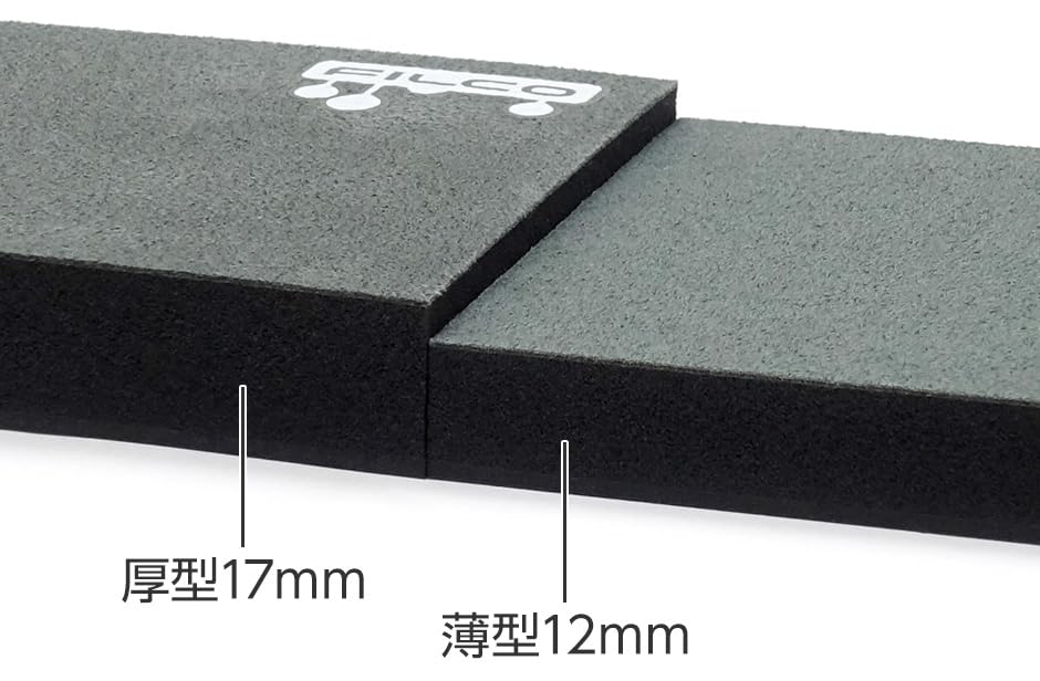 FILCO Majestouch Wrist Rest "Macaron" 12mm Thin Type, Small, Ultrasuede + High-Performance Urethane Foam, Ash, MWR/12S-ASZ