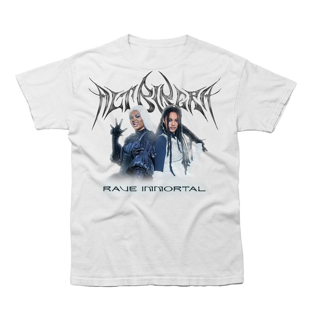 Alt Blk Era Rave Immortal White T-shirt - NEW OFFICIAL Unisex T-Shirt XXL