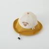 Summer Children Fisherman Cap Mesh Outdoor Sun Hat New Baby Bear Bucket Cap  1-6 Years