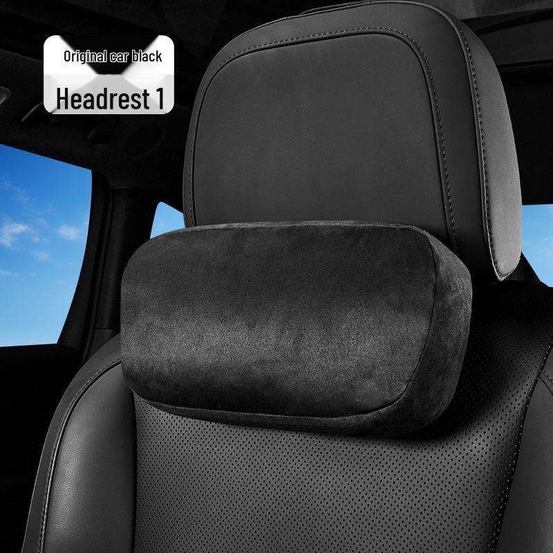 Ideal Headrest & Lumbar Support Pillow for L6L7L8L9 Car Seats - Neck & Back Comfort