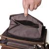 Herren Vintage Crazy Horse Oberleder Rindsleder Crossbody Sling Tasche 10 Zoll Umhängetasche Für Outdoor Reisen Geschäftsgebrauch