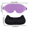 3D Sleeping Eye Mask Soft Skin-Friendly Breathable Light Blocking Eye Cover Travel Rest Lunch Break Blockout Light Eyeshade