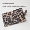 PU Leather RFID Passport Holder with Multi-Card Slots and Ticket Protective Cover
