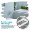 Acrylic Toilet Paper Holder Transparent Towel Storage Rack Durable Tissue Holder  Home Office