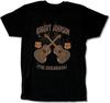 Greucy darkAdult Robert Johnson Crossroads Black T Shirt