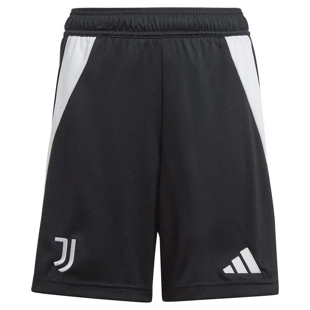 Adidas Juventus 24/25 Home Junior Shorts 100% Recycled Polyester Black