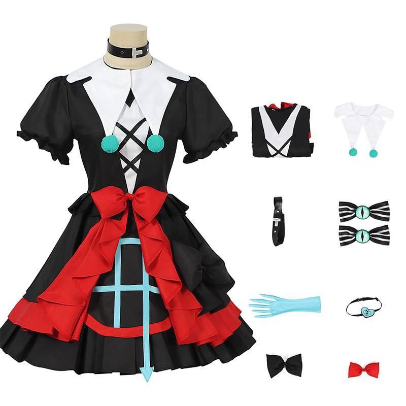 Party Eggy Cosplay Set Fashion Halloween Party Dress Role Play Costume Supplies