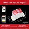 DIN Rail Multi-Out Terminal Block UKK80A-500A Neutral Blocks
