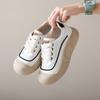 Women's Shoes 2025 Autumn New Korean Versatile Students Thick Sole Non Slip Board Shoes Female Casual Low Tops Retro Sneakers