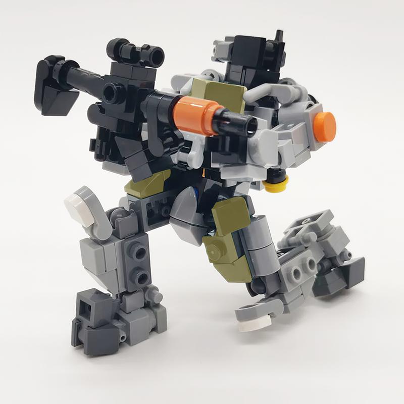 MOC Game Brickheadz  Rapid Response Suit Building Blocks