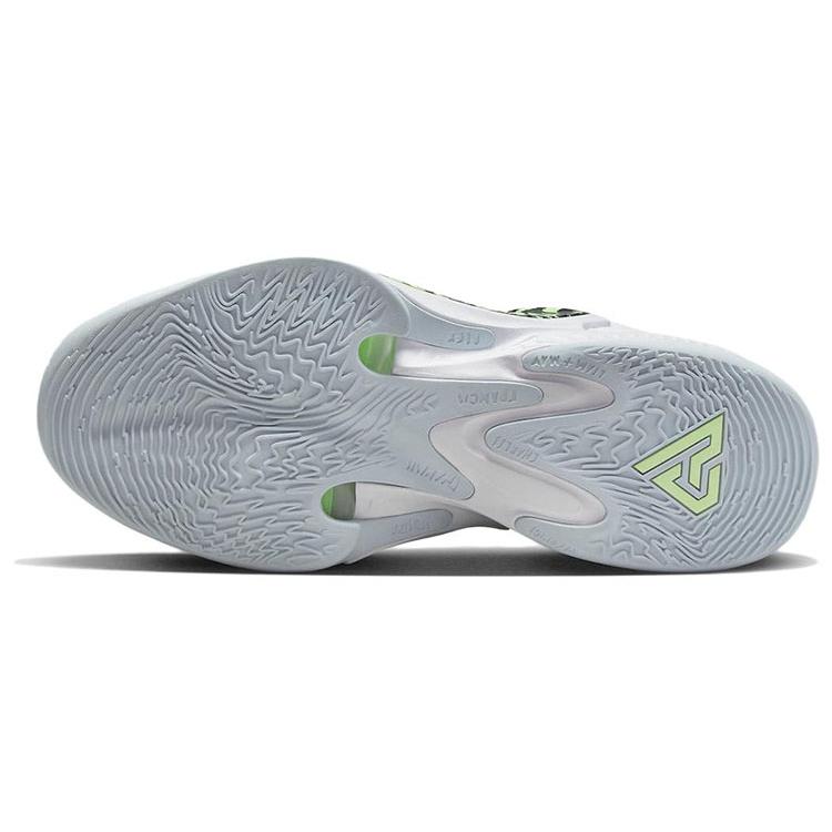 Nike Zoom Freak 4 EP 'Greek Coastline' (Unisex) White / Black / Barely Volt / White Basketball Shoes DJ6148 100