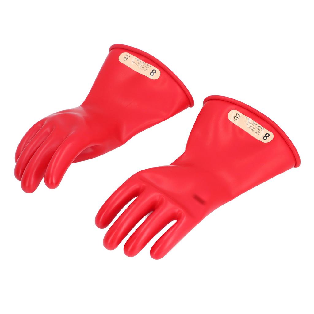 Electrician Insulated Gloves 2.5KV Versatile Enhanced Safety Latex Linemen High Voltage Safety Gloves for Electrical