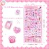 MZMSBAO 3D 3D Sticker Set for Decorative Stickers for Cell Phones Stickers, Girls, (8)
