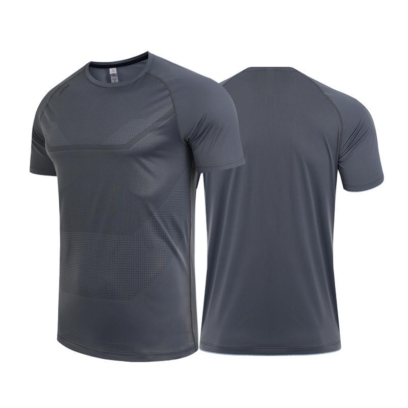 

24 Летняя мужская и женская легкая дышащая быстросохнущая повседневная спортивная футболка - с коротким рукавом, с принтом теннисной команды S