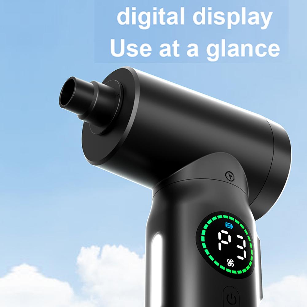 1 Set Car Mounted Dust Blower Household Cleaning, Wireless Portable Multifunctional Vacuum Ceaner, Vacuum Extractable