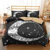 Bohemian Mandala Duvet Cover Golden Sun And Moon 3D Print King Queen Bedding Set Microfiber Dreamcatcher Quilt Cover Pillowcase