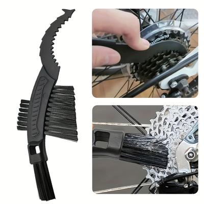 Szczotka do czyszczenia łańcucha rowerowego Multi Claw Trwały PP Rowery górskie szosowe Usuwanie smaru Brud Akcesoria do konserwacji roweru
