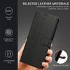 For iPhone 15 Pro Case 3D Rhombus Grid Imprinted Wallet Leather Phone Cover with Lanyard