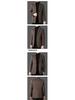 Men's Wool Suit with Goose Down Liner - Fashionable Autumn/Winter Double-Sided Casual Overcoat for Young and Middle-Aged.