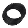 0.75mm 50m Tie Wire Roll Galvanized Iron PVC Coated Wire for Binding Reinforcing Bar and Fiber Optic Cables Black