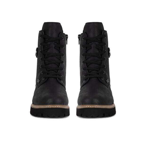 Rieker Z5723-00 Black Ankle Boots