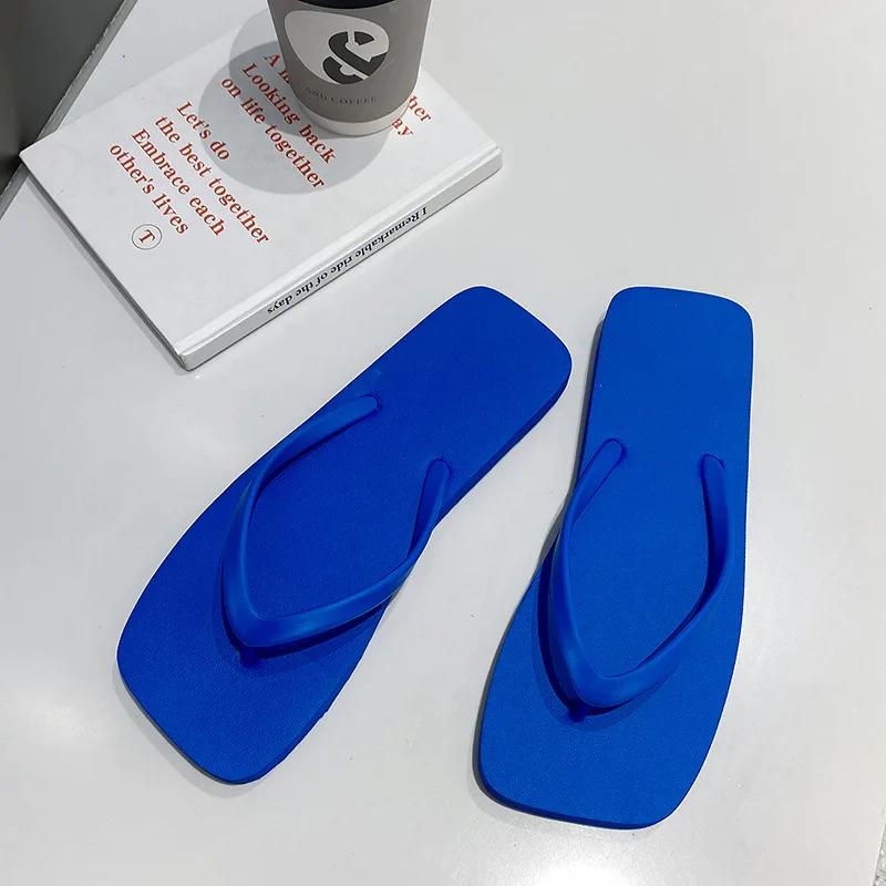 Fashion Summer Flip-flops Women'S Slippers Flat Sandals Home Color EVA Lightweight Shoes For Women Casual Slippers Drop Shipping 2025