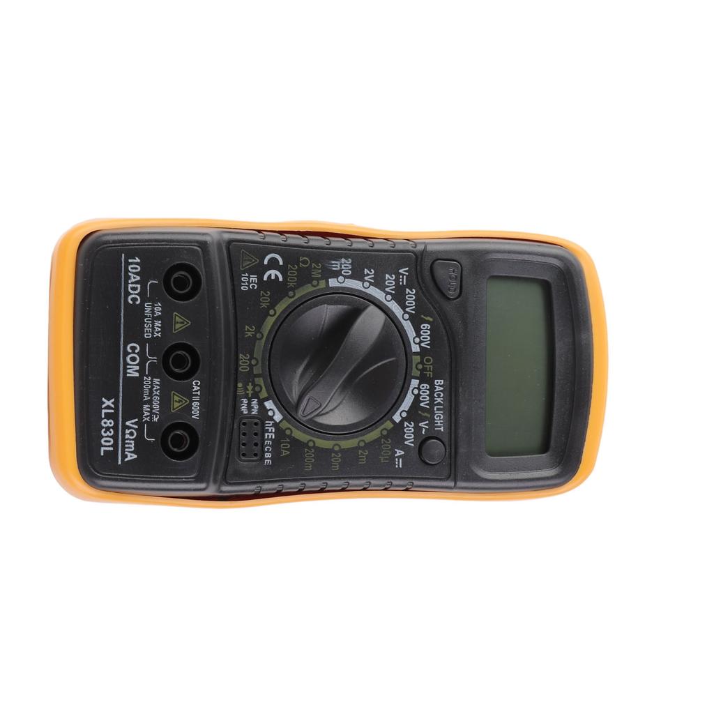 XL830L Digitalmultimeter mit Hintergrundbeleuchtung Tragbarer Spannungs- und Stromtester Intelligentes Voltammeter