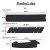 Bicycle Chain Protector Black Cycling Frame Chain Stay Posted Protector Chain Care Guard Cover Bike Accessories