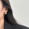 Classic Simple C-shaped Earrings Three-dimensional Low-key Exquisite Earrings Personalized Advanced