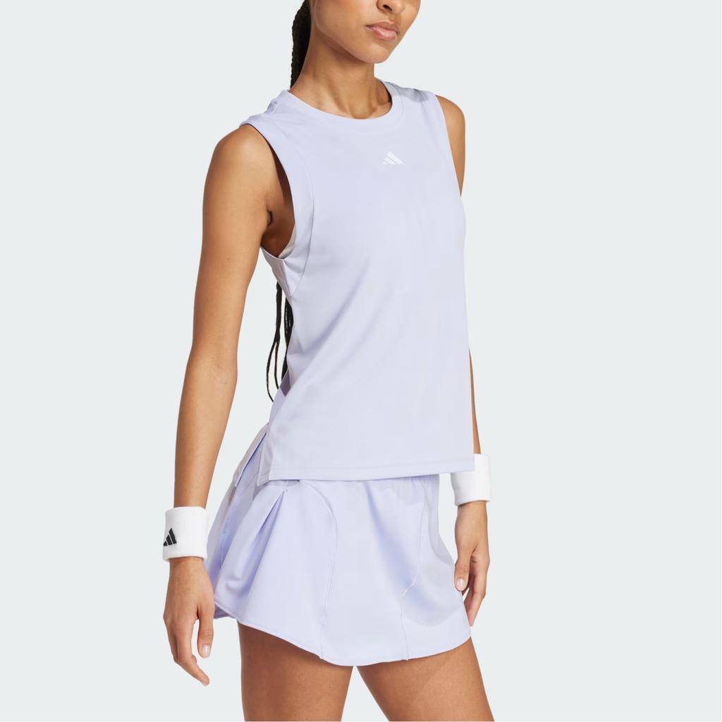 New Adidas Free Shipping With AdiClub Tennis Climacool+ Match Tank Top JN2096