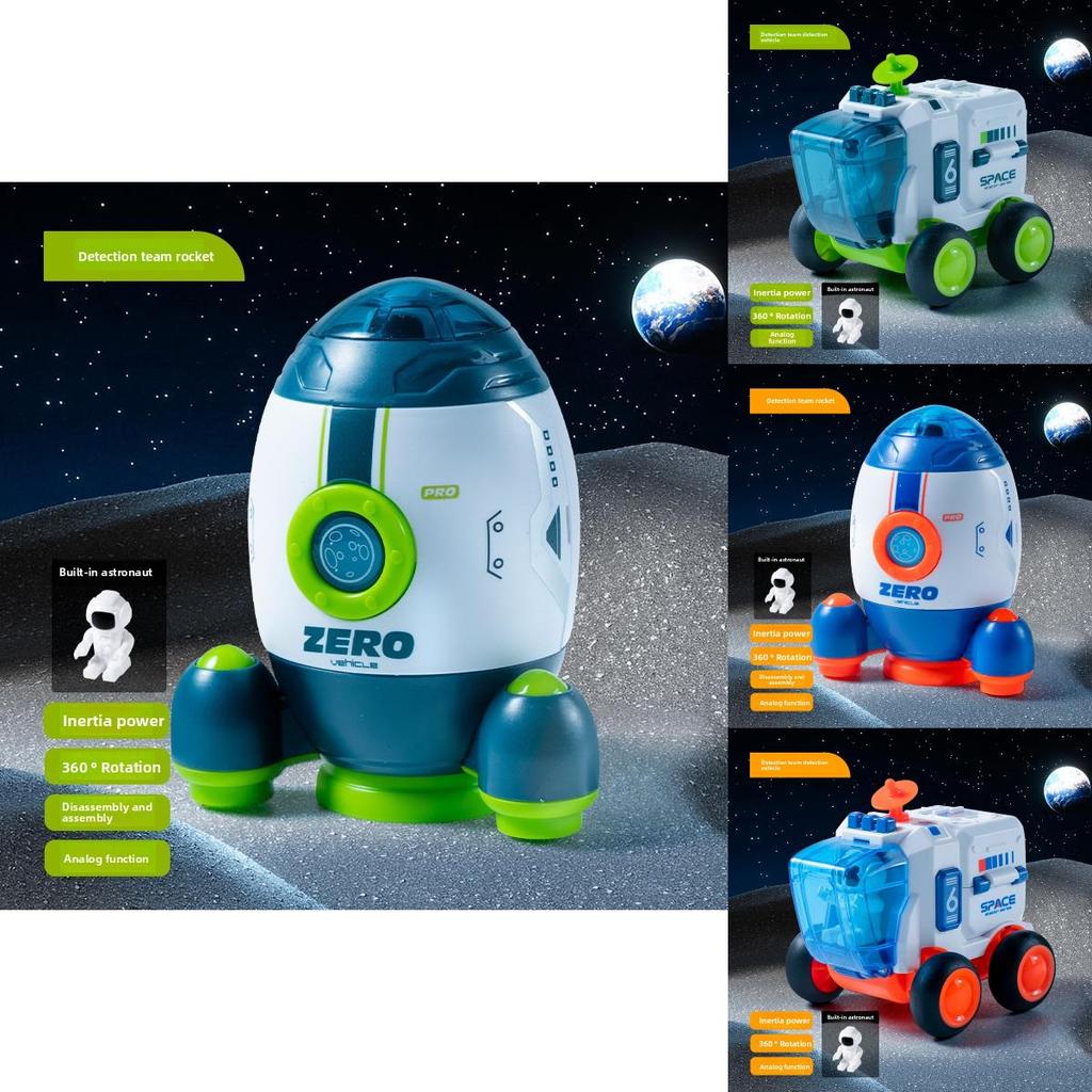 Space Exploration Astronaut Airplane Inertial Toy For Early Learning And Brain Development