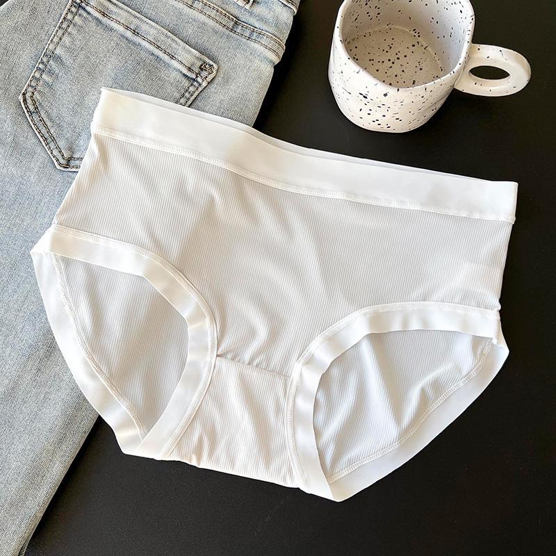 Sommer Eis Seide Nahtlos Nude Gefühl Atmungsaktiv Schnelltrocknend Dünn Damen Shorts
