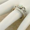 Bohemian Personalized Design Openwork Floral Geometric Ring Women'S Retro Ethnic Style Festival Jewelry Accessories