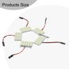 5pcs Car 5050 Xenon White LED 15-Panel Interior Dome Map Light Bulb Lamp