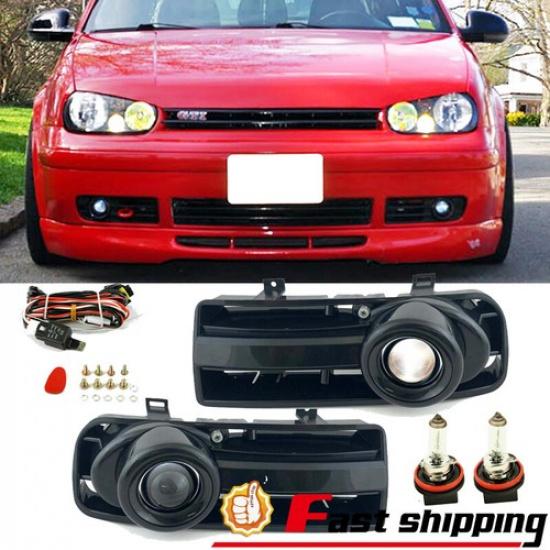 

Подходит для 1999 2000 2001 2002-2005 Volkswagen Golf MK4 Противотуманные фары Бампер Ходовые огни