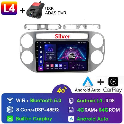 Fortress 9"Car Android 12 For VW Volkswagen Tiguan 1 NF 2006-2016 2Din Car Radio Multimedia Video Player GPS Stereo Navi CarPlay