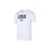 T Shirts Men's White Crew Neck Moderate (Unisex) T-Shirts AV4352 100