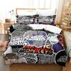 3D Printed Arctic Monkeys Music Band Bedding Set Duvet Cover Bed Set Quilt Cover Pillowcase Comforter King Queen Size Boys Adult
