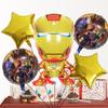 Marvel Avengers Series Game Iron Man Spider-Man Aluminum Film Balloon Suit Party Decoration