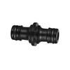2 Way Garden Hose Connector Joiner Coupler Watering Water Pipe Tap Male Black Watering Equipment Garden Watering Hose Connector