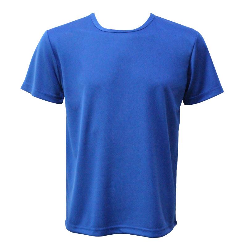 In Stock Quick-Dry Round Neck Marathon T-shirt - Custom Logo, Short Sleeve for Outdoor Running & Promotional Events
