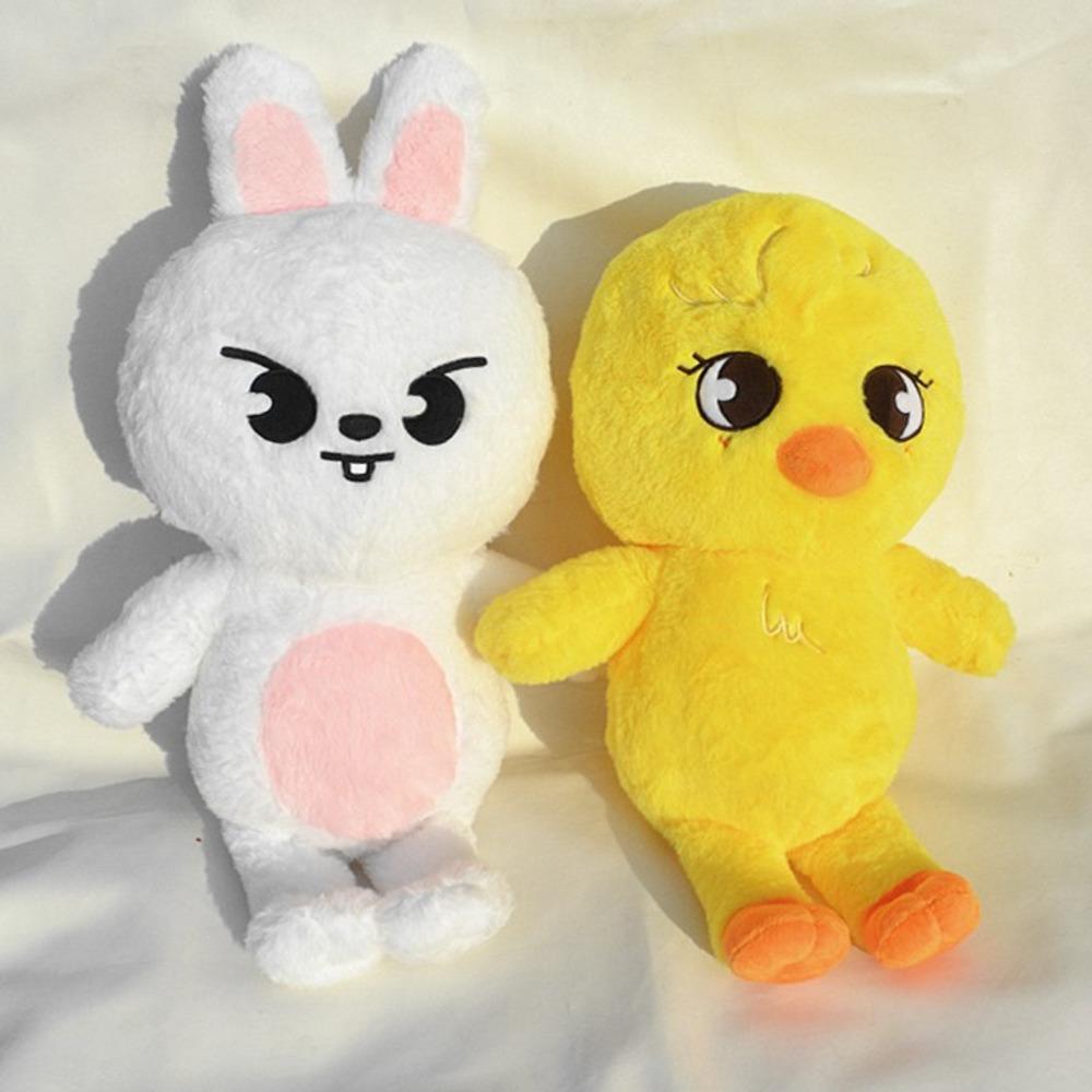 Kpop Doll Kpop Plush Toy Kpop Stuffed Animal Plushie Merch Product Wolf Bear Foxes Duck Stuffed Doll Soft Toy Peluches Gift