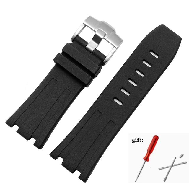 For Audemars and Piguet Royal Oak Strap Original AP 15710 26470 Silicone Rubber Sport Watch Strap 28mm Watchband Accessories