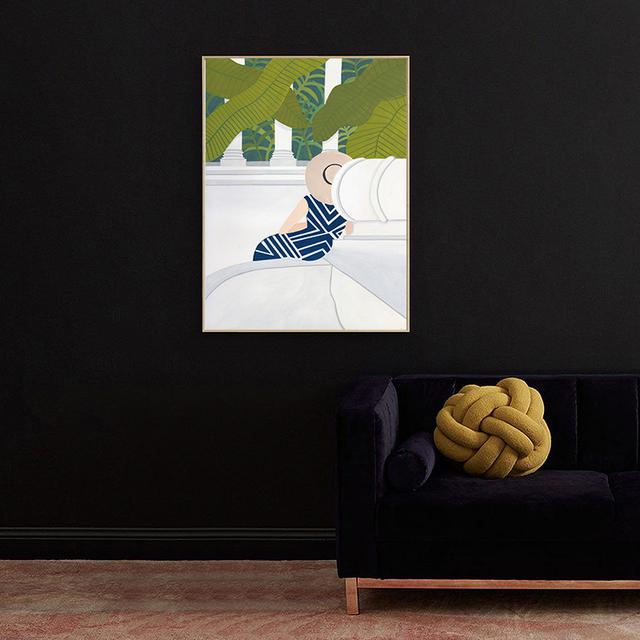 Abstract Woman Art Oil Painting Decorative Illustration Nordic Posters And Prints Wall Art Canvas Mural Pictures In The Room No Frame